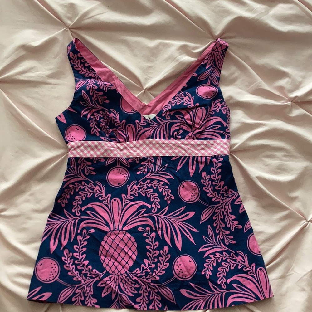 White label lilly Pulitzer top